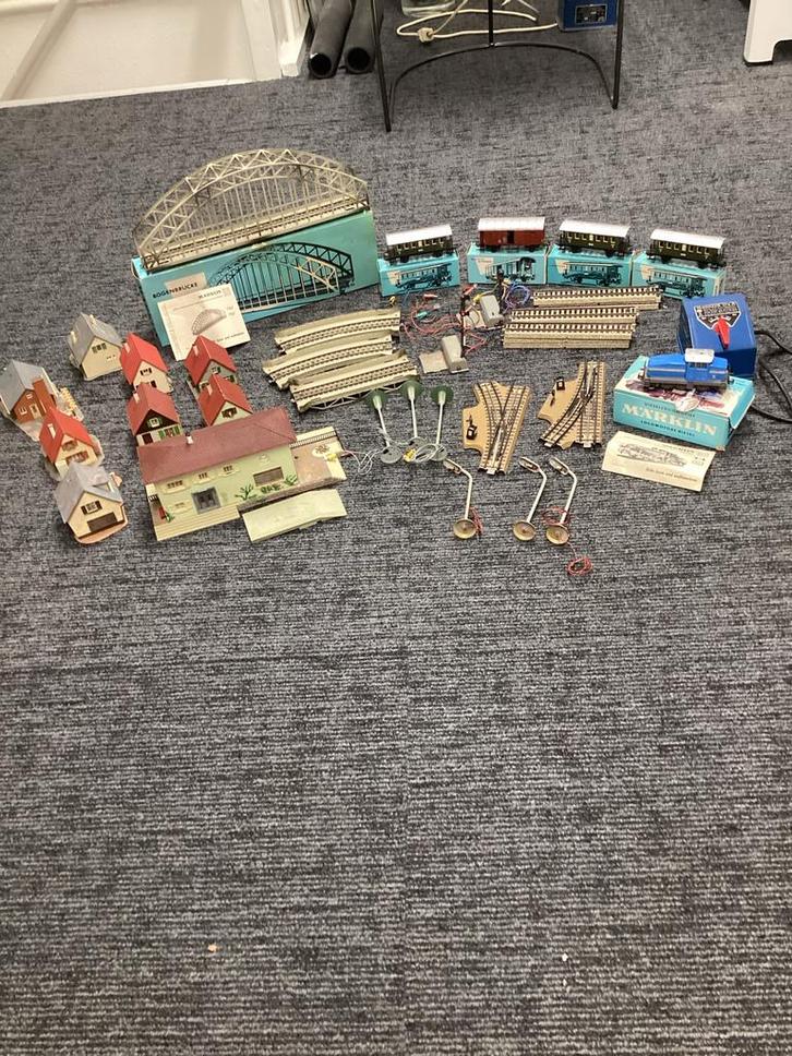 Märklin Treinset - Vintage Collectie, Hobby en Vrije tijd, Modeltreinen | H0, Gebruikt, Treinset, Wisselstroom, Märklin, Analoog