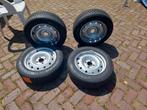 Winterbanden set peugeot partner  o/a 2005 14 inch  175/65, Ophalen, 15 inch, 175 mm, Banden en Velgen