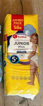 Kruidvat luiers 5+ (14-18kg) - 58 stuks, Ophalen, Nieuw
