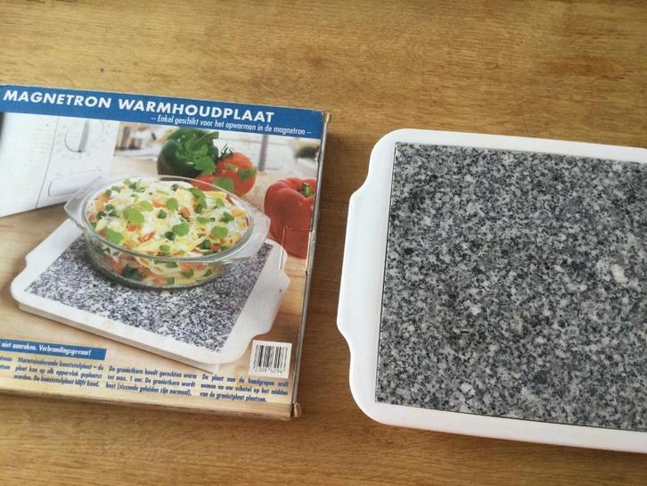 Warmhoudplaat, Huis en Inrichting, Keuken | Keukenbenodigdheden, Zo goed als nieuw, Ophalen of Verzenden