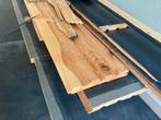 Afvalhout, vloerplanken, Doe-het-zelf en Verbouw, Hout en Planken, Gebruikt, 25 tot 50 mm, Ophalen of Verzenden, 200 tot 250 cm