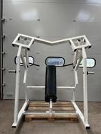 Plate loaded shoulderpress / schulterpresse / 50 mm, Sport en Fitness, Fitnessmaterialen, Ophalen, Benen, Gebruikt, -