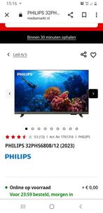 Philips 32 inch (80cm) HD LED Smart TV  , nieuw in doos, Nieuw, Philips, Smart TV, Ophalen of Verzenden