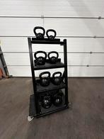Kettlebells 4kg t/m 24kg  + Opbergrek, Ophalen, Gebruikt, Kettlebell