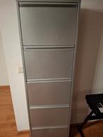 Schoenenkast, Huis en Inrichting, Kasten | Schoenenkasten, Ophalen, Gebruikt, Metaal zilver