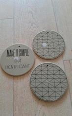 3 bloomingville platters deco voor 10€, Ophalen of Verzenden, Nieuw