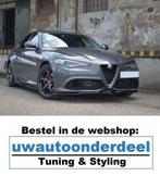 Alfa Romeo Giulia Spoiler Voorspoiler Lip Splitter, Auto diversen, Tuning en Styling, Verzenden