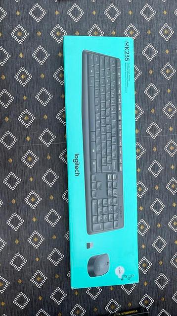Nieuw: Logitech MK235 draadloos toetsenbord en muis beschikbaar voor biedingen