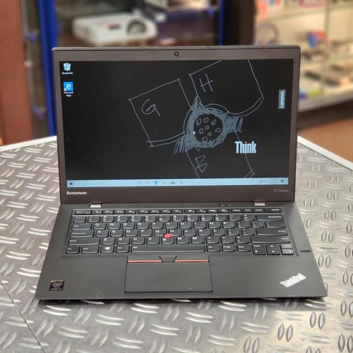 Lenovo Thinkpad X1 Intel Core i7 512GB SSD 8GB Windows 10, Computers en Software, Windows Laptops, Zo goed als nieuw