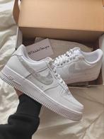 Custom Nike Air Force 1 diamond, Kleding | Dames, Schoenen, Nieuw, Nike, Ophalen of Verzenden, Wit