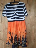 Halloween jurk maat L/XL, Maat 46/48 (XL) of groter, Oranje, Ophalen of Verzenden, Zo goed als nieuw