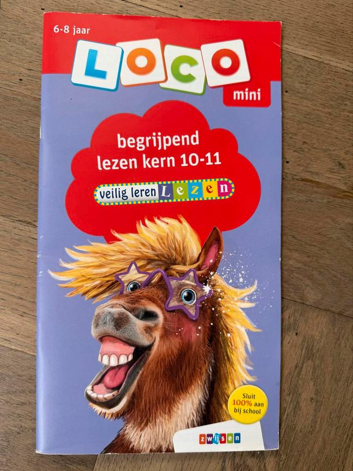 Mini Loco Begrijpend Lezen Kern 10-11, Boeken, Kinderboeken | Jeugd | onder 10 jaar, Zo goed als nieuw, Non-fictie, Ophalen of Verzenden