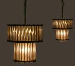 2x Eichholz Hanglamp Tiziano double brass vanaf € 1400, Huis en Inrichting, Ophalen, Glas, 75 cm of meer, Decadent Over de top Neo Klassiek
