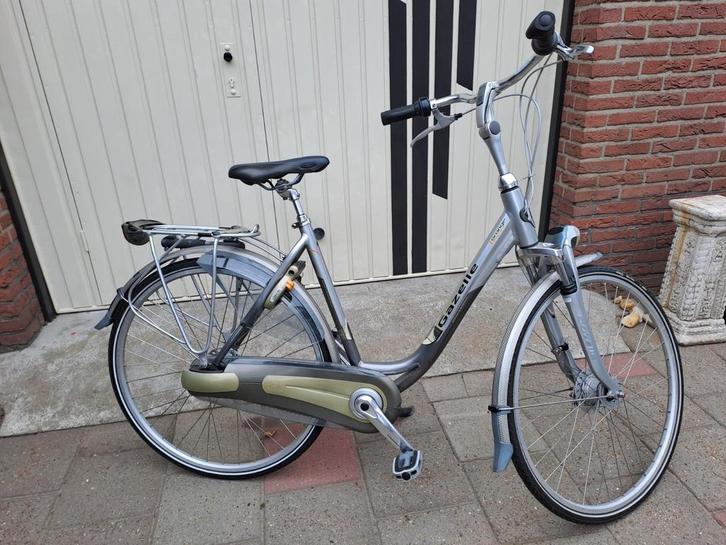 Damesfiets Gazelle Orange 28 inch., Fietsen en Brommers, Fietsen | Dames | Damesfietsen, Zo goed als nieuw, Gazelle, Versnellingen