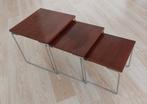 Bijzettafeltjes, Brabantia miniset, Minder dan 55 cm, Gebruikt, Hout, Ophalen