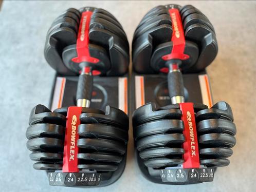 Bowflex Verstelbare Dumbell 552i 2-24 KG (Set van 2 stuks), Sport en Fitness, Fitnessmaterialen, Nieuw, Dumbbell, Armen, Benen