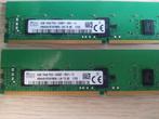2 x 4GB SKHynix DDR4 Geheugen, Gebruikt, DDR4, Ophalen of Verzenden, Desktop