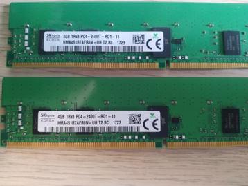2 x 4GB SKHynix DDR4 Geheugen  beschikbaar voor biedingen