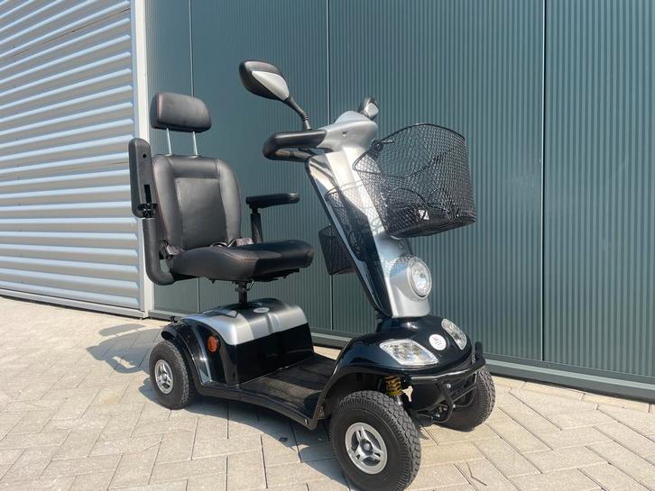 Nette scootmobiel Kymco midi XLS, Diversen, Brommobielen en Scootmobielen, Zo goed als nieuw, Kymco, 26 t/m 35 km, 11 t/m 15 km/u