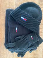 Tommy Hilfiger winterset zwart nieuw, Kleding | Heren, Mutsen, Sjaals en Handschoenen, Ophalen, Zo goed als nieuw, Muts
