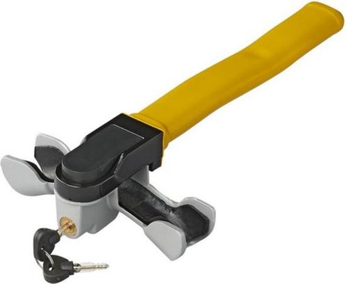 Stuurslot auto universeel rotary lock, Auto diversen, Anti-diefstal, Zo goed als nieuw, Ophalen