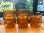 Arcoroc Sierra vintage kommen amber zgan, Huis en Inrichting, Keuken | Servies, Ophalen, Zo goed als nieuw, Overige stijlen, Kom(men)