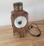 Oude brocante koetslamp, Ophalen of Verzenden