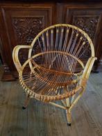 Vintage rotan stoel / retro / bohémien, Ophalen, Huis en Inrichting