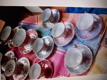 6 kopjes met schotel versailles schotel diameter 11,5' beschikbaar voor biedingen