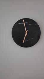 Zuiver design klok - 100% marmer, Ophalen of Verzenden, Zo goed als nieuw, Wandklok