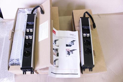 stekkerdoos Aluminium profiel met WCD - Data Sockets - HDMI, Computers en Software, Dockingstations, Nieuw, Ophalen of Verzenden