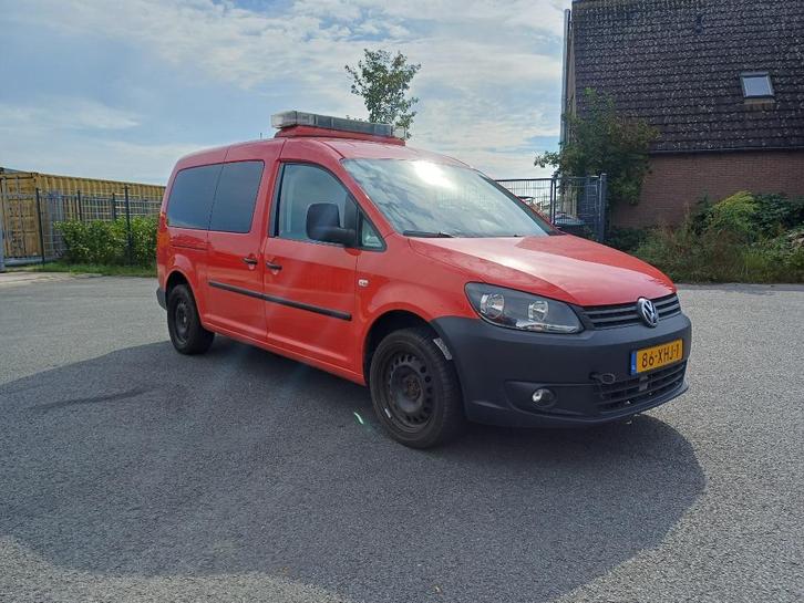 Volkswagen Caddy 1.6 TDI 75KW  DSG  2012 Motor defect !, Auto's, Bestelauto's, Bedrijf, Alarm, Bluetooth, Centrale vergrendeling