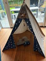 Leuje tipi tent van stof inc kussentjes, Ophalen of Verzenden, Gebruikt