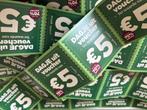 Dagjes Uit vouchers t.w.v. €5,-, Verzamelen, Supermarktacties, Plus, Ophalen of Verzenden
