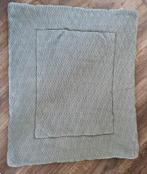 Jollein boxkleed River Knit 80x100 ash green, Ophalen of Verzenden, Zo goed als nieuw, Boxkleed