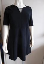 354.. zgan zwarte jurk maat 44, Ophalen of Verzenden, Zo goed als nieuw, Zwart, Jurk