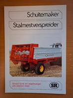 Folder Schuitemaker stalmestverspreider, Ophalen of Verzenden, Gelezen, Tractor en Landbouw