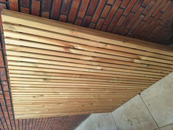 Schutting Andalusie grenen hout 180 x 180 (2 stuks) beschikbaar voor biedingen