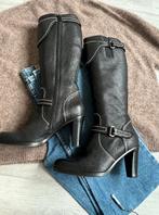 Vintage Prialpas Laarzen - Maat 39,5 - Italiaans Design, Hoge laarzen, Eu, Eu, Zwart
