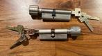 2 Cylinder sloten voor buitendeuren, Ophalen of Verzenden, Gebruikt, Slot