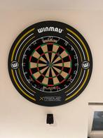 Winmau Blade 6 Dartbord met Pijlen en Laser en surround, Sport en Fitness, Darts, Ophalen of Verzenden, Gebruikt, Dartbord met pijlen
