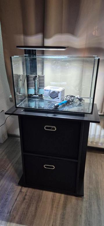 Superfish quadro 70 pro aquarium incl. Meubel en bakken beschikbaar voor biedingen