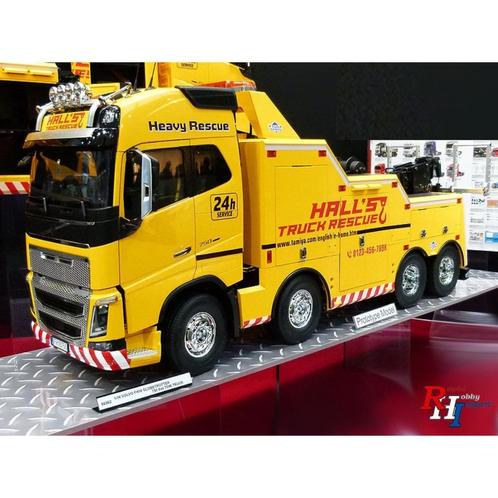 Tamiya bouwpakket 56362 1/14 RC Volvo FH16 Abschlepper 8x4, Hobby en Vrije tijd, Modelbouw | Auto's en Voertuigen, Nieuw, Truck