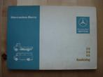 Mercedes 210 310 410 Instructieboek 1982, Ophalen