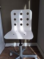 Ikea Jules bureaustoel, Huis en Inrichting, Ophalen of Verzenden, Bureaustoel, Wit, Zo goed als nieuw