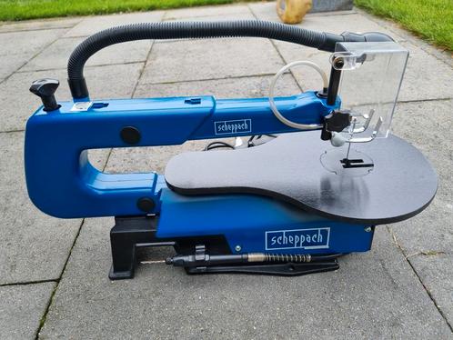 Scheppach Deco-Flex figuurzaag, Doe-het-zelf en Verbouw, Gereedschap | Zaagmachines, Zo goed als nieuw, Figuurzaag, Minder dan 600 watt