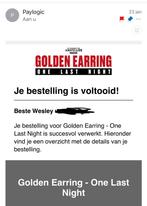 Golden earring 4x staanplaasten, Tickets en Kaartjes, Drie personen of meer, Overige soorten