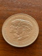 Gelegenheids penning, Royal Wedding Charles en Diana, Ophalen of Verzenden, Zo goed als nieuw, Buitenland, Postzegel(s) of Munt(en)