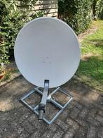 Complete set schotelantenne : schotel receiver en satfinder, Audio, Tv en Foto, Schotelantennes, Ophalen, Gebruikt