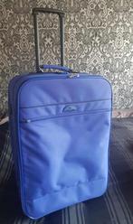 Samsonite koffer blauw met uitschuifbaar handvat wieltjes, Zacht kunststof, Ophalen of Verzenden, Uitschuifbare handgreep, 45 tot 55 cm